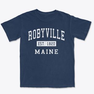 Robyville Maine Classic Established Premium Heavyweight T-shirt