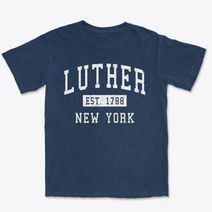 Luther New York Classic Established Premium Heavyweight T-shirt