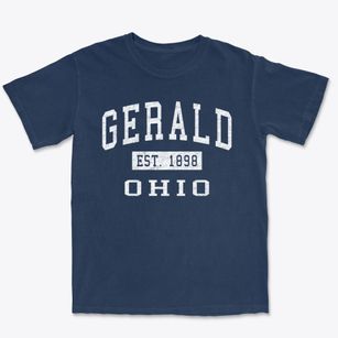 Gerald Ohio Classic Established Premium Heavyweight T-shirt