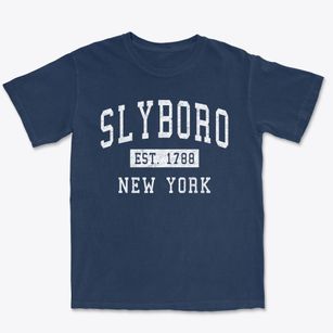 Slyboro New York Classic Established Premium Heavyweight T-shirt
