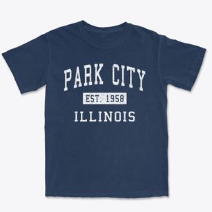 Park City Illinois Classic Established Premium Heavyweight T-shirt