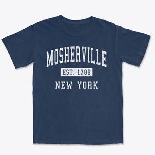 Mosherville New York Classic Established Premium Heavyweight T-shirt