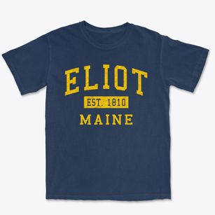 Eliot Maine Classic Established Premium Heavyweight T-shirt
