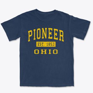 Pioneer Ohio Classic Established Premium Heavyweight T-shirt