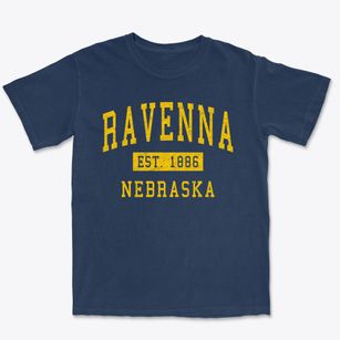 Ravenna Nebraska Classic Established Premium Heavyweight T-shirt