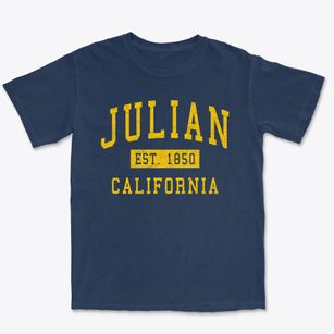 Julian California Classic Established Premium Heavyweight T-shirt