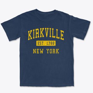 Kirkville New York Classic Established Premium Heavyweight T-shirt