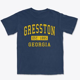 Gresston Georgia Classic Established Premium Heavyweight T-shirt