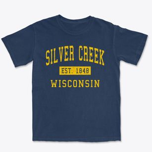 Silver Creek Wisconsin Classic Established Premium Heavyweight T-shirt