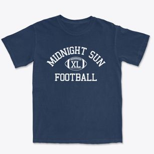 Midnight Sun Family Learning Center Classic Football Premium Heavyweight T-shirt