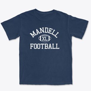 The Mandell Preschool Classic Football Premium Heavyweight T-shirt