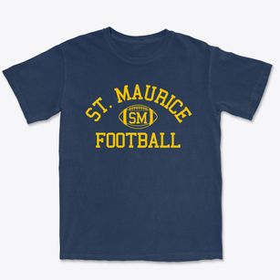 St. Maurice Academy Classic Football Premium Heavyweight T-shirt