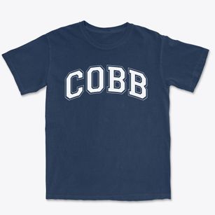 Cobb Middle School Varsity Arch Premium Heavyweight T-shirt
