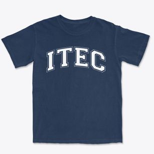Itec Prep Academy Varsity Arch Premium Heavyweight T-shirt