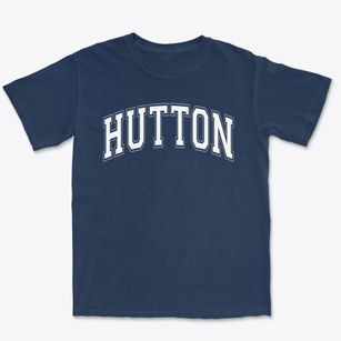 Hutton Elementary School Varsity Arch Premium Heavyweight T-shirt