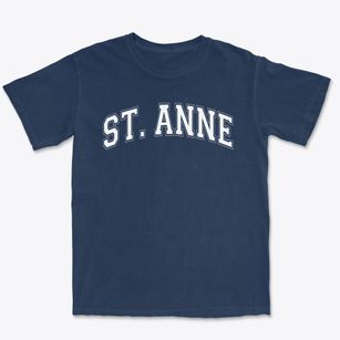 Saint Anne School Varsity Arch Premium Heavyweight T-shirt