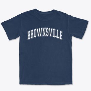 Brownsville Middle School Varsity Arch Premium Heavyweight T-shirt