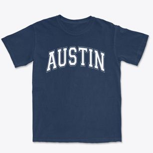 Austin Elementary School Varsity Arch Premium Heavyweight T-shirt