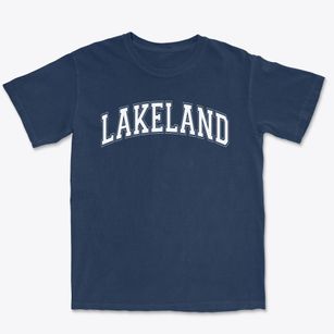 Lakeland Middle School Varsity Arch Premium Heavyweight T-shirt