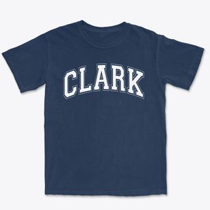 Clark Elementary School Varsity Arch Premium Heavyweight T-shirt