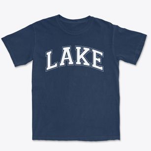 Lake Area Middle School Varsity Arch Premium Heavyweight T-shirt