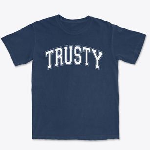 Trusty Elementary School Varsity Arch Premium Heavyweight T-shirt
