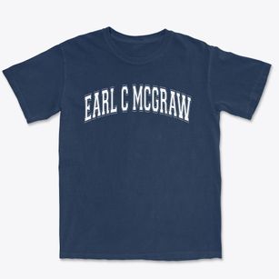 Earl C Mcgraw Elementary School Varsity Arch Premium Heavyweight T-shirt