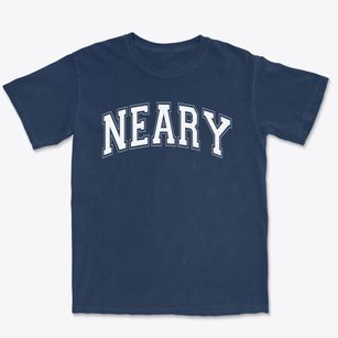 Margaret Neary Elementary School Varsity Arch Premium Heavyweight T-shirt