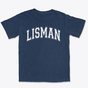 Lisman Junior High School Varsity Arch Premium Heavyweight T-shirt