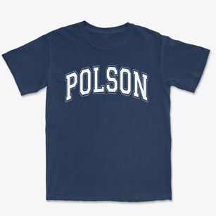 Polson High School Varsity Arch Premium Heavyweight T-shirt