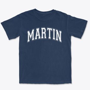 Martin De Porres School Varsity Arch Premium Heavyweight T-shirt