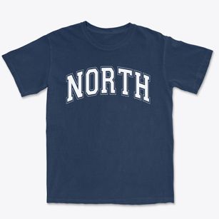 North Elementary School Varsity Arch Premium Heavyweight T-shirt