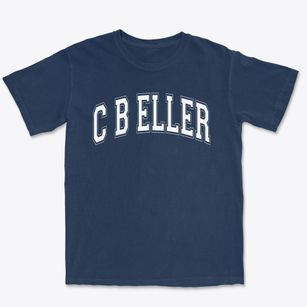C B Eller Elementary School Varsity Arch Premium Heavyweight T-shirt