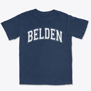 Belden Elementary School Varsity Arch Premium Heavyweight T-shirt
