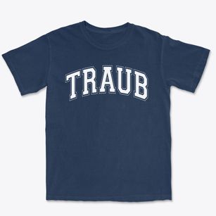 Traub Elementary School Varsity Arch Premium Heavyweight T-shirt