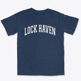 Lock Haven High School Varsity Arch Premium Heavyweight T-shirt