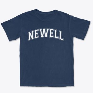 Newell Middle School Varsity Arch Premium Heavyweight T-shirt
