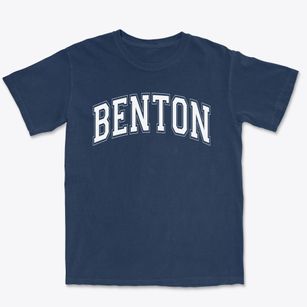 Benton Elementary School Varsity Arch Premium Heavyweight T-shirt