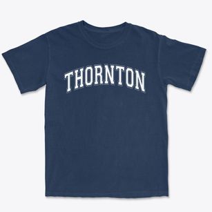 Thornton Elementary School Varsity Arch Premium Heavyweight T-shirt