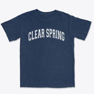 Clear Spring Elementary School Varsity Arch Premium Heavyweight T-shirt