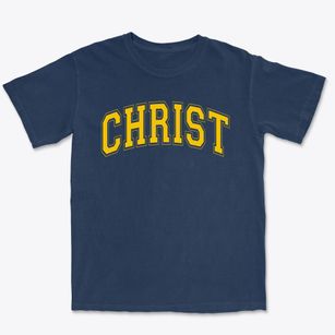 Christ Community Christian School Varsity Arch Premium Heavyweight T-shirt