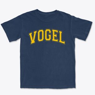 Vogel Elementary School Varsity Arch Premium Heavyweight T-shirt