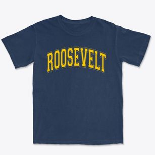 Roosevelt Elementary School Varsity Arch Premium Heavyweight T-shirt