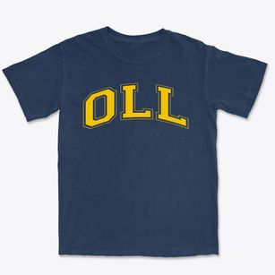 Our Lady Of Lourdes School Varsity Arch Premium Heavyweight T-shirt