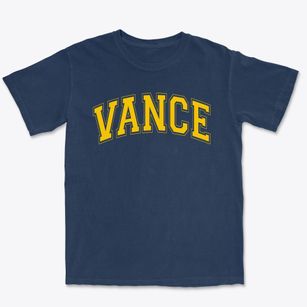 Vance Elementary School Varsity Arch Premium Heavyweight T-shirt