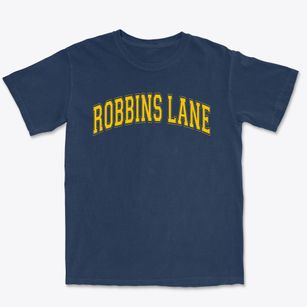 Robbins Lane Elementary School Varsity Arch Premium Heavyweight T-shirt