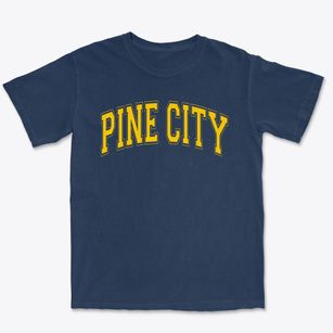Pine City Elementary School Varsity Arch Premium Heavyweight T-shirt