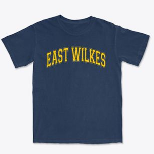 East Wilkes Middle School Varsity Arch Premium Heavyweight T-shirt