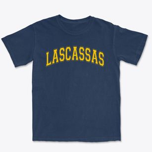 Lascassas Elementary School Varsity Arch Premium Heavyweight T-shirt