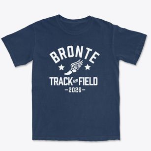 Bronte High School Track and Field Premium Heavyweight T-shirt
